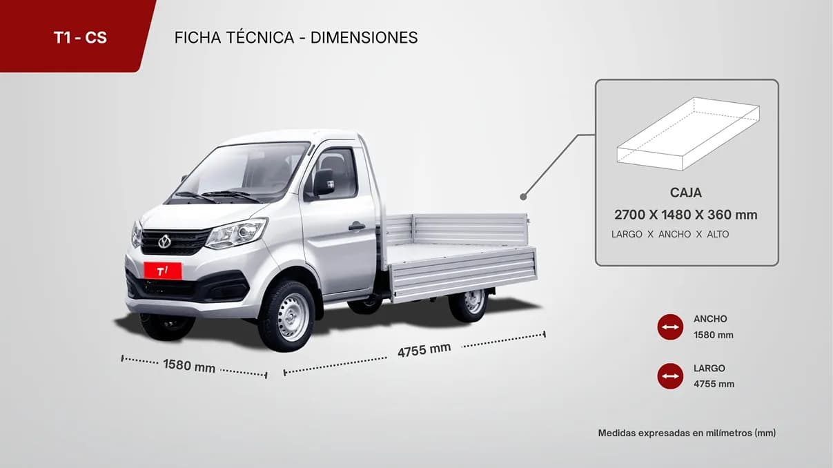 Ficha Técnica y Dimensiones
