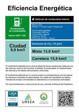 Etiqueta de Eficiencia